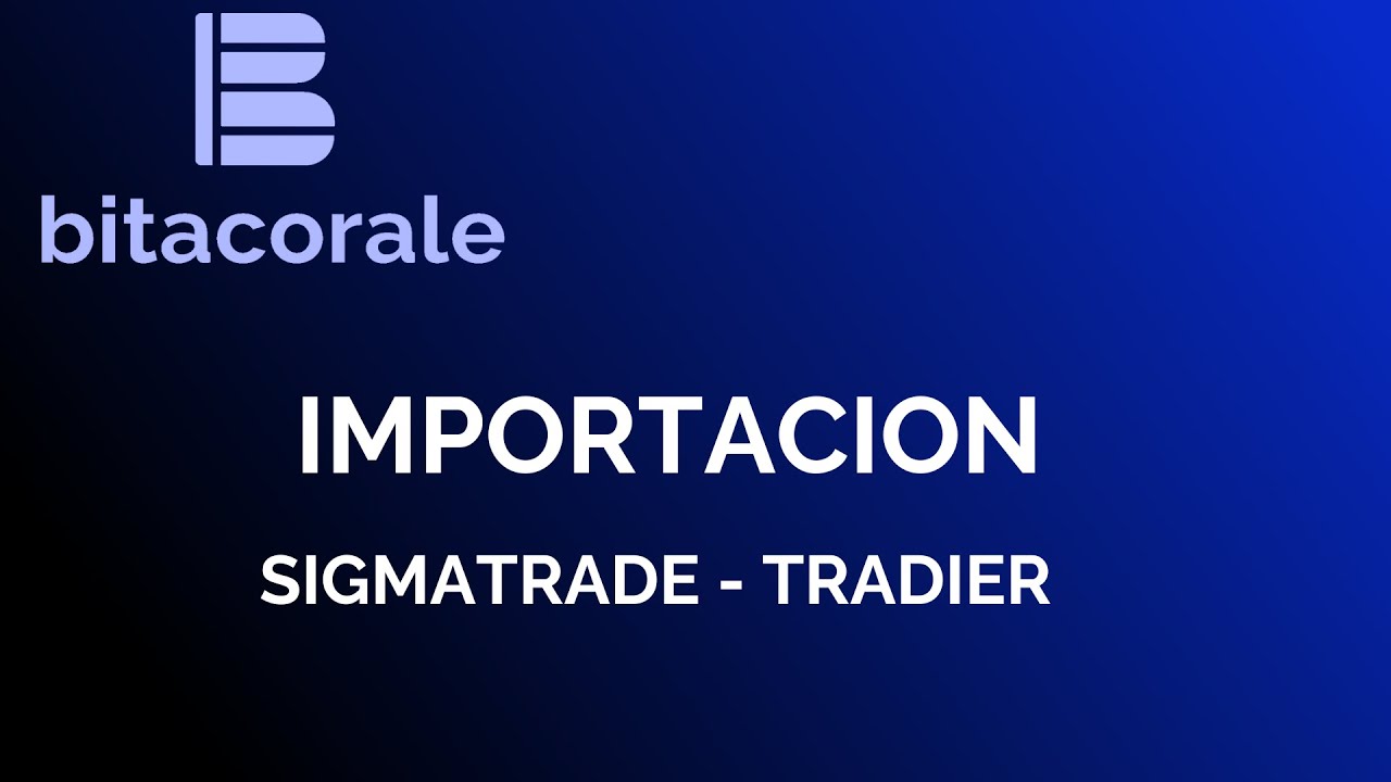 Importacion Operaciones Sigma Trade