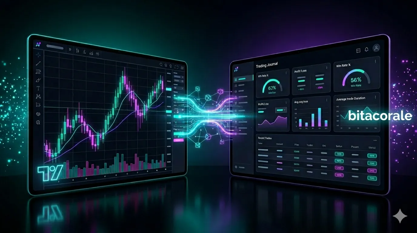 Integración TradingView en Bitacorale