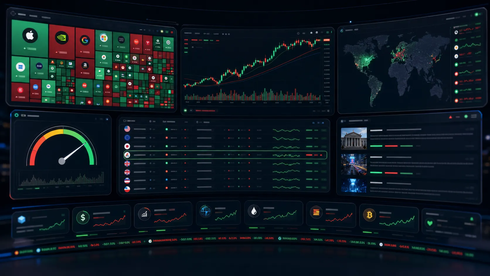 Noticias de Mercado en Bitacorale: la pantalla que el trader profesional abre antes de operar